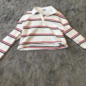 Charlotte Russe long sleeved crop top